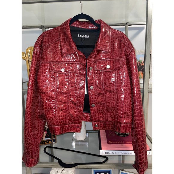 Red Croc Jacket NWT - Picture 4 of 8